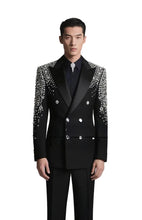 Load image into Gallery viewer, Hollow Out Back Crystal Suit
