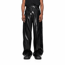 Load image into Gallery viewer, Baggy Leather Pants
