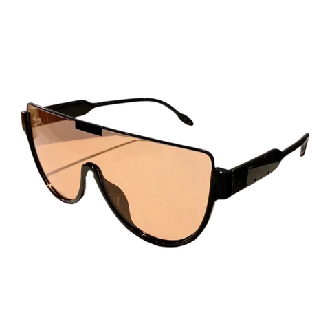 Luxury Half Frame Oversized Sunglasses-Modern Baby Las Vegas