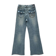 Load image into Gallery viewer, Gold Metal Accent Denim Jeans
