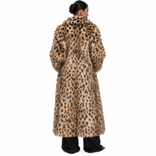 Load image into Gallery viewer, Luxe Leopard Print Coat
