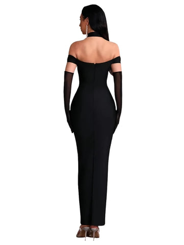 Luxury Green Floral Diamond Dress-Modern Baby Las Vegas