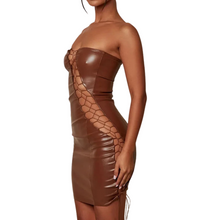 Load image into Gallery viewer, Sleeveless Lace-Up Dress
