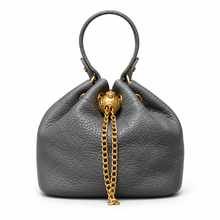 Load image into Gallery viewer, Luxe Bucket Chain Handbag
