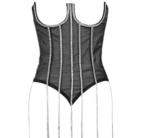 Rhinestone Corset Belt-Modern Baby Las Vegas