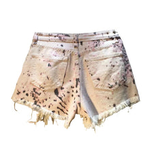 Load image into Gallery viewer, Crystal Wild Print Denim Shorts
