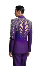 Load image into Gallery viewer, Hollow Out Back Crystal Suit
