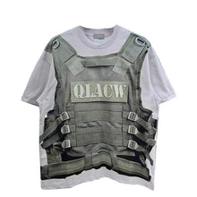 Load image into Gallery viewer, Green Vest Print T-Shirt
