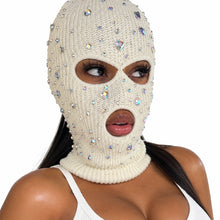Load image into Gallery viewer, Colored Rhinestone Scully Mask
