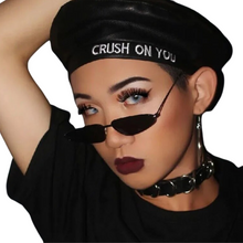 Load image into Gallery viewer, Crush On You Leather Beret Hat
