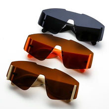 Load image into Gallery viewer, Vintage Oversized Square Rimless Sunglasses
