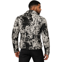 Load image into Gallery viewer, Genuine Leather Cow Print Jacket
