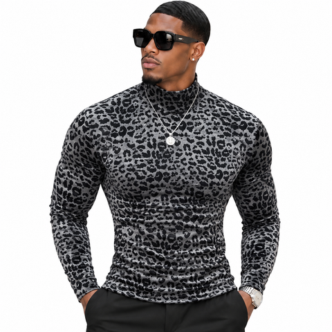 Velvet Leopard Top