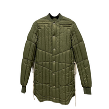 Load image into Gallery viewer, Long Ribbed Padded Jacket
