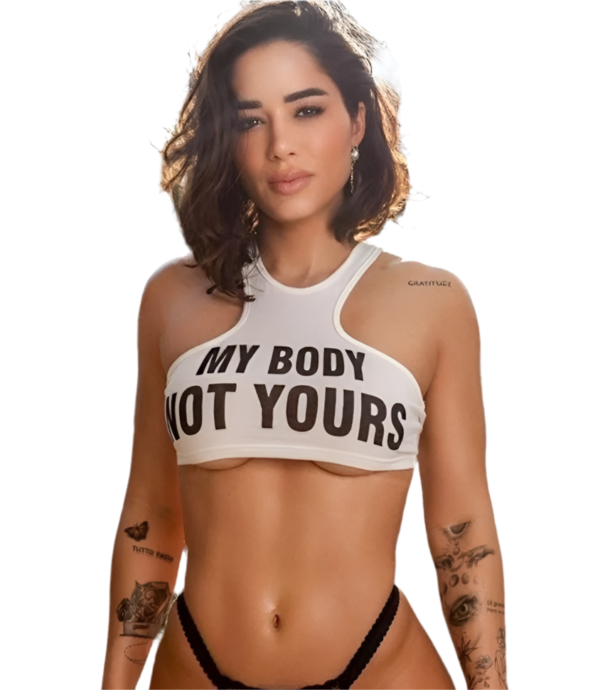 My Body Not Yours Tank Top