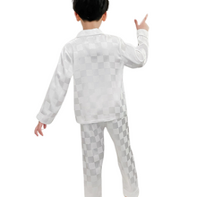 Load image into Gallery viewer, Satin Checker Pajamas
