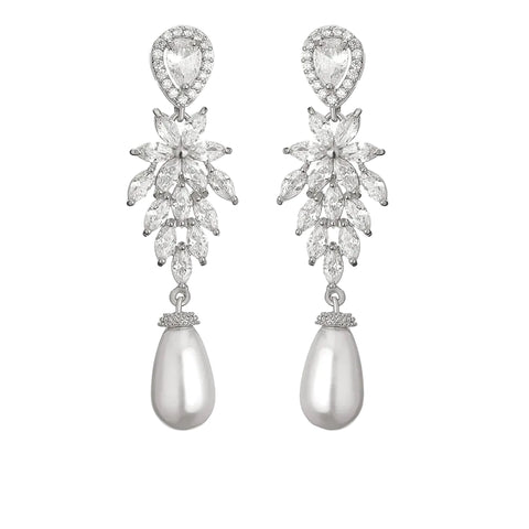 Elegant Pearl Drop Earrings