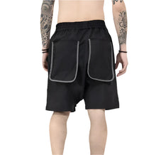 Load image into Gallery viewer, Drawstring Multi-Pocket Cargo Shorts
