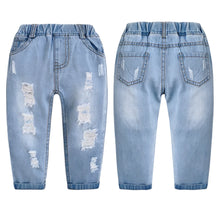 Load image into Gallery viewer, Distressed Denim Jeans Collection
