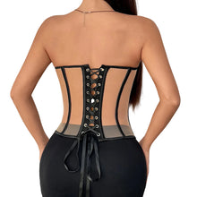 Load image into Gallery viewer, Mesh Lined Corset Top

