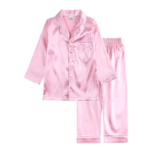 Load image into Gallery viewer, Lined Satin Pajama Set
