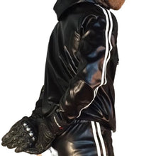 Load image into Gallery viewer, Leather Striped Tracksuit
