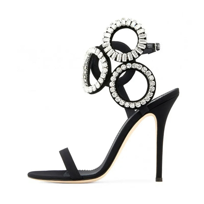 Crystal Circle Sandals | Modern Baby Las Vegas