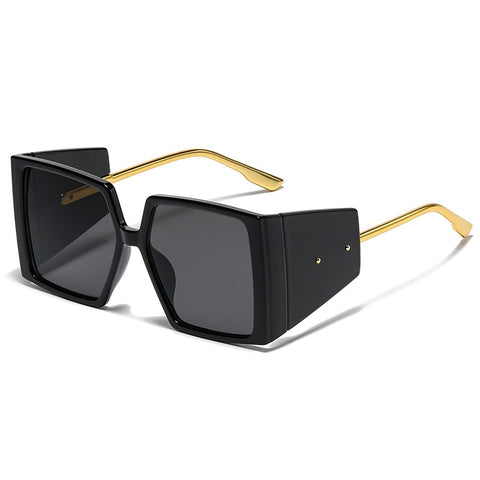 Vintage Punk Square Sunglasses-Modern Baby Las Vegas
