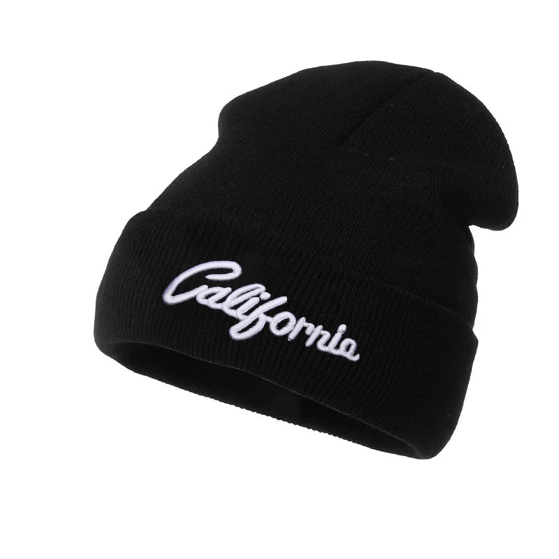 California Letter Beanie Hat