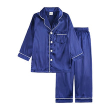 Load image into Gallery viewer, Lined Satin Pajama Set
