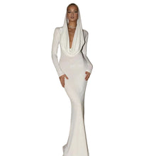 Load image into Gallery viewer, Hooded Maxi Dress
