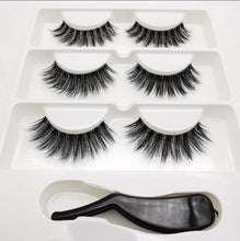 Load image into Gallery viewer, Invisible Band 3D Mink Lashes
