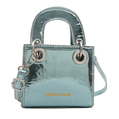 Metallic Crossbody Mini Handbag