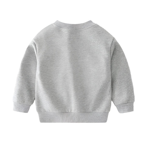 Grey Bag Sweatshirt-Modern Baby Las Vegas