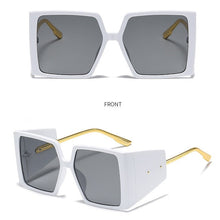 Load image into Gallery viewer, Vintage Punk Square Sunglasses
