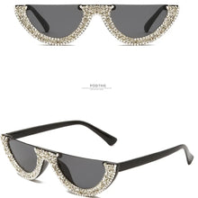 Load image into Gallery viewer, Half Moon Cat Eye Sunglasses
