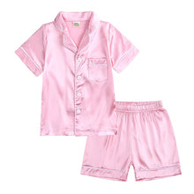 Load image into Gallery viewer, Lined Satin Pajama Set
