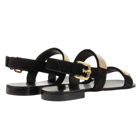 Gold Accent Sandals