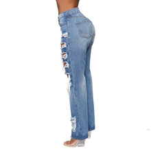 Load image into Gallery viewer, Ripped Wide Leg Jeans| Modern Baby Las Vegas
