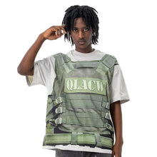 Load image into Gallery viewer, Green Vest Print T-Shirt
