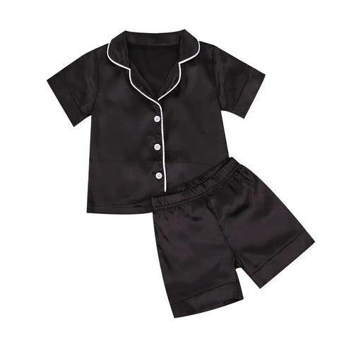 Satin Pajama Set-Modern Baby Las Vegas