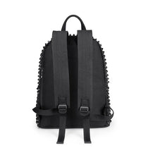 Load image into Gallery viewer, Black Studded Backpack-Modern Baby Las Vegas
