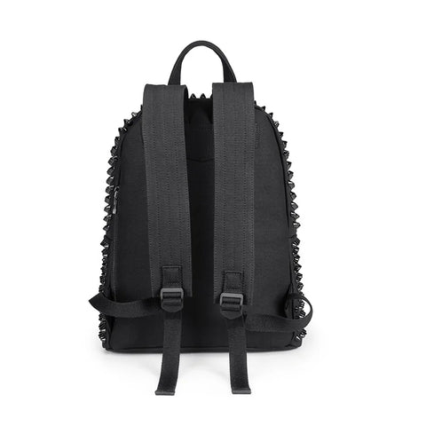 Black Studded Backpack