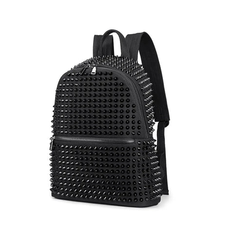 Black Studded Backpack-Modern Baby Las Vegas
