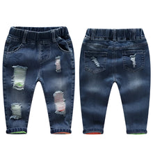 Load image into Gallery viewer, Distressed Denim Jeans Collection
