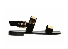 Load image into Gallery viewer, Leather Metal Sandal Collection-Modern Baby Las Vegas

