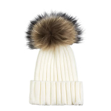 Load image into Gallery viewer, Ribbed Pom Hat
