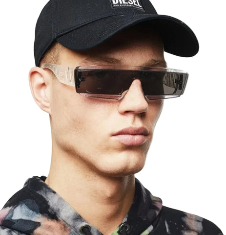 Clear Steam Punk Vintage Sunglasses-Modern Baby Las Vegas