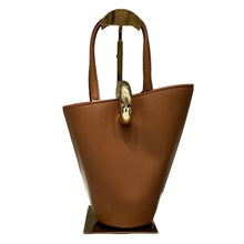 Load image into Gallery viewer, Vintage Pierced Buckle Handbag
