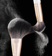 Load image into Gallery viewer, 11 Piece White Gold Makeup Brush Set
